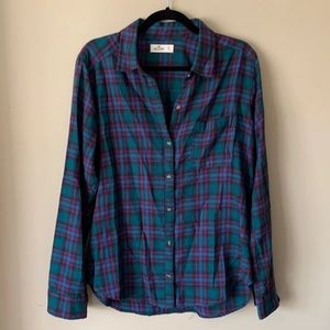 Hollister Flannel Shirt size L